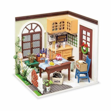 ROLIFE DIY Mrs Charlies Dining Room Miniature Dollhouse RDGM09